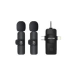 Green Lion 3 in 1 Microphone with Type-C / Lightning / AUX Connectors
