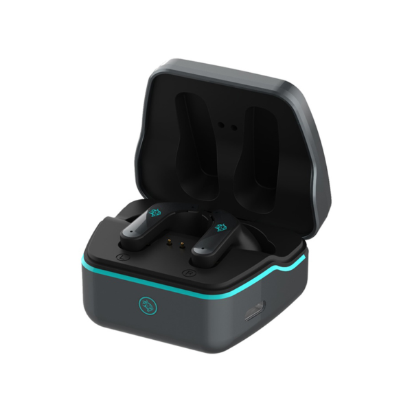 Porodo PDX419 Ultra Low-Latency Dual Mic with ENC RGB Gaming Earbuds