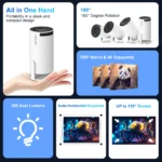 Magcubic HY300 Pro 4K Android Projector in Sri Lanka