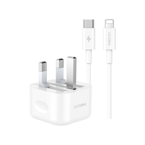 20W PD Charger with Type-C to Lightning Cable