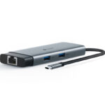 TP-Link UH6120C USB Type-C to 4K@60Hz HDMI, 1 Gbps Ethernet Port, 100W PD, 1× USB-C Data Ports, 2× USB-A Data Ports 6-Port Hub Adapter - Image 2
