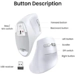 UGREEN 45759 Multi Mode Vertical Mouse