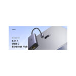 UGREEN 15598 100W 6 in 1USB-C Multifunction Adapter - Image 2