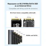 Lexar E350 M.2 SATA/NVMe SSD USB 3.2 Gen 2 Enclosure - Image 2