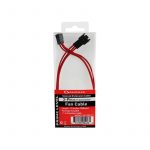 Raidmax Sleeved RC-008-R 3-Pin M-F Connector Fan Extension Cable - Image 3