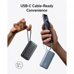 Anker A1259 Nano 30W 10000mAh Lightweight Power Bank with Built-In USB-C Cable - Image 2
