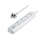 UGREEN 15461 3-Outlet Surge Protection Extension Code with 30W Type-C Port + Dual USB Ports