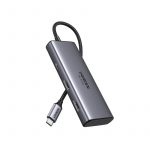 UGREEN 15852 Revodok 206 6 in 1 Type-C to 2xUSB 3.0 + USB-C 3.0 + 2xHDMI + PD USB-C Hub Adapter