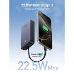 UGREEN 45762 20W 20000mAh Power Bank with Built-In Type-C Cable - Image 2