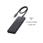 UGREEN 55334 5-in-1 Type-C to 4xType-C 3.2 Gen2 10Gbps with PD Hub Adapter - Image 4