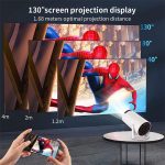 HY300 M1 Mini LED Smart 4K Android 12 WiFi BT5.0 Projector - Image 3