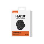 RECCI RCG-P10 PD 25W Universal GaN Fast Charging travel Adapter - Image 4