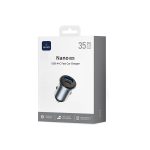 WiWU WI-CC030 Nano Lite 30W 1*USB-A + 1*USB-C Fast Car Charger - Image 2