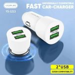 YESPLUS YS-1213 4A Dual USB Port Fast Car Charger - Image 2