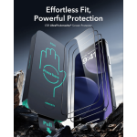 ESR UltraFit Armorite Tempered Glass for iPhone 16 - 2 Pack - Image 2