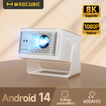 Magcubic HY350 Max 600 ANSI, 4K Android 14, WiFi 6, Auto Keystone & Focus Portable Projector - Image 4